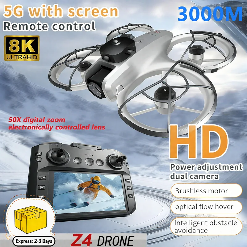 Drone Rc Ufo - New MINI Z4 Drone 4K Professional