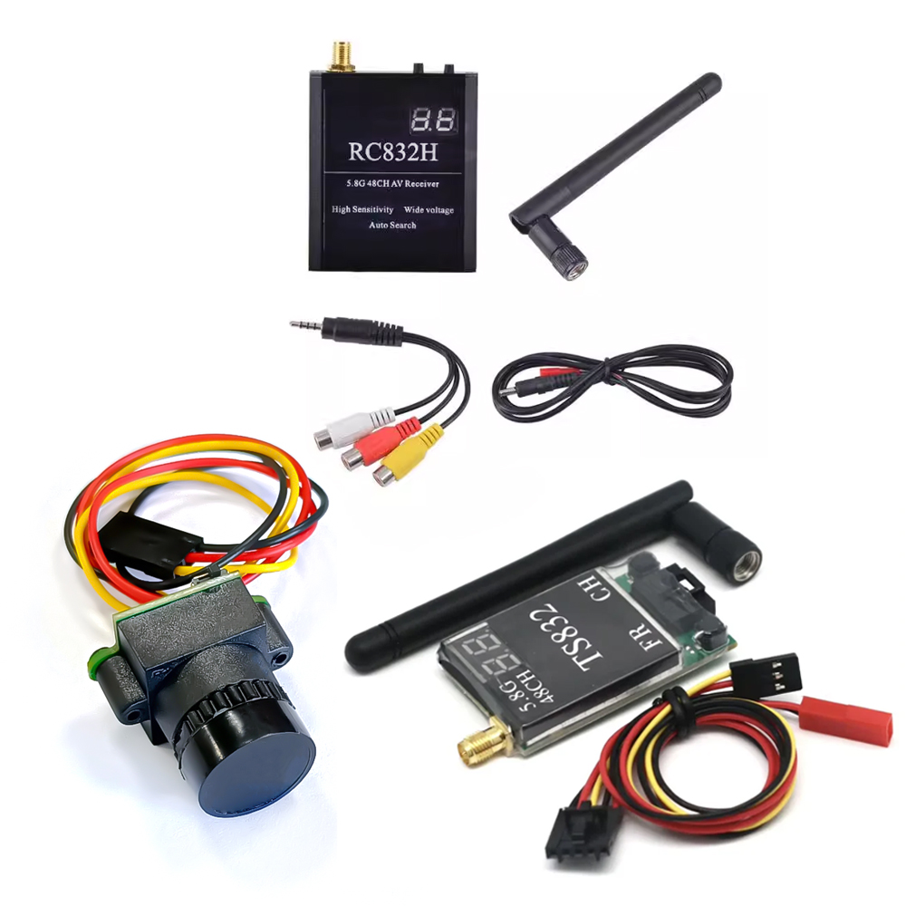 Drone Rc Explorer - TS832 Receiver +RC832 +1000TVL camera 48CH