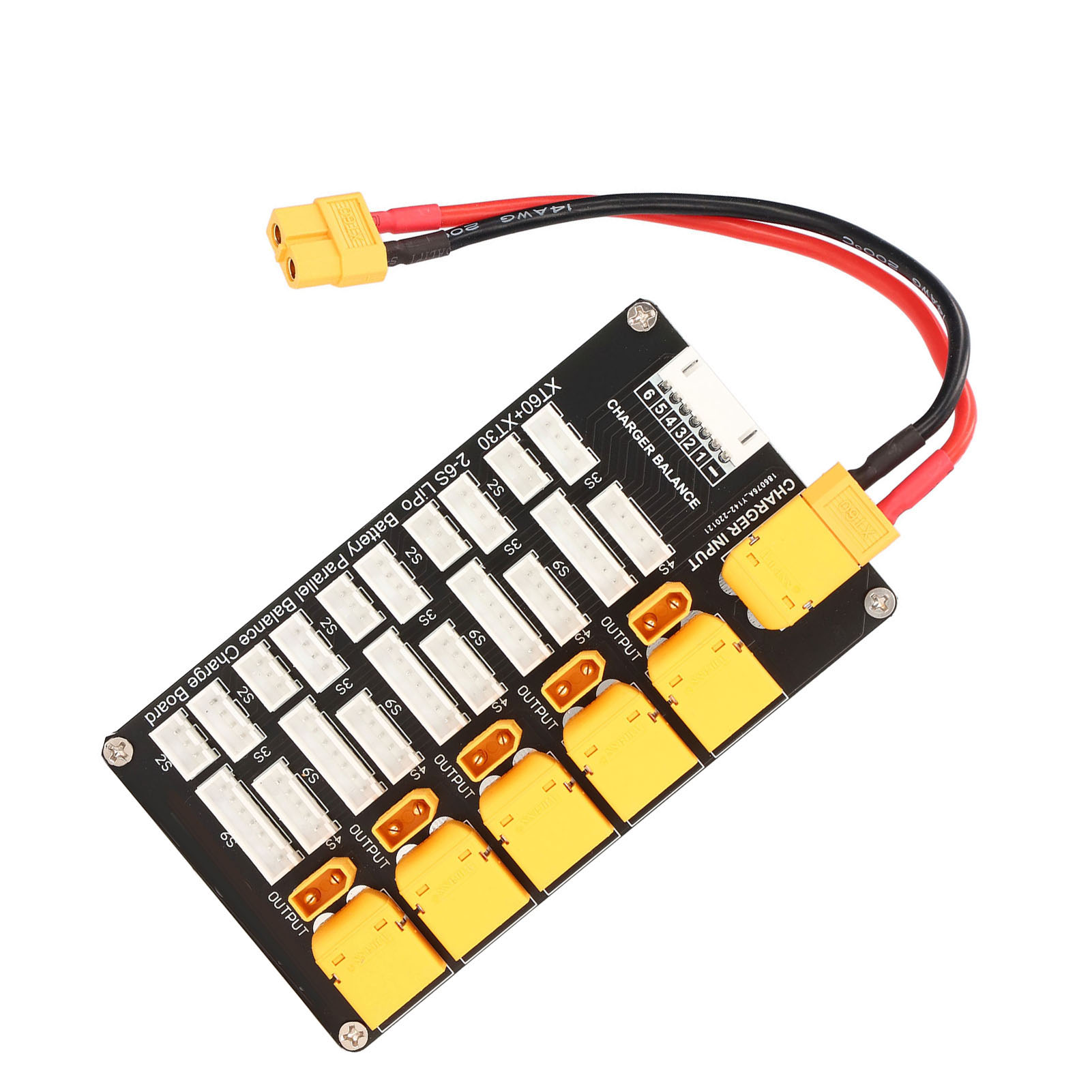 Lipo Parallel Charging Board - Battery Charging Board Parallel XT30 XT60