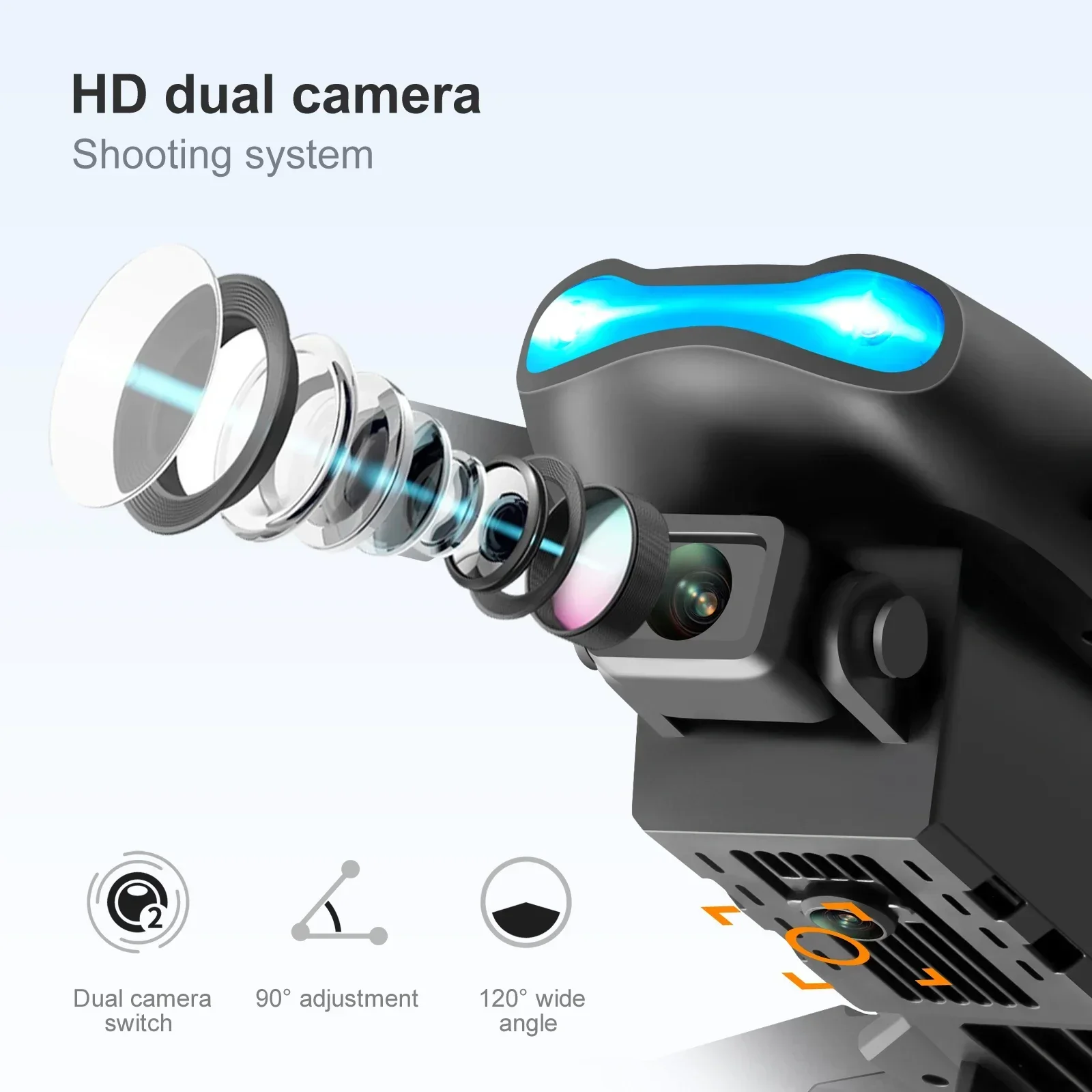 New E99 Pro HD 4K Drone Dual C - Drone Rc Helicopter With Camera 评论和价格