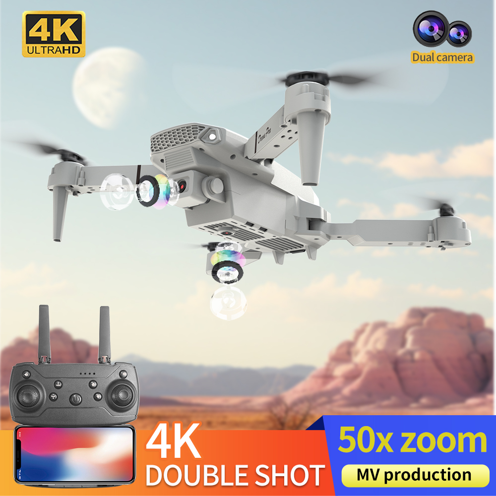 2026 NEW E88 Professional HD 4 - Drone Rc Explorer 评论和价格