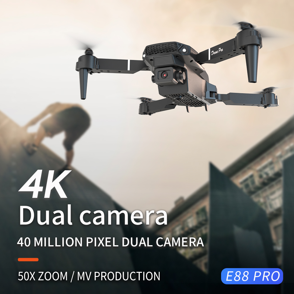 2026 NEW E88 Professional HD 4 - Drone Rc Explorer 评论和价格