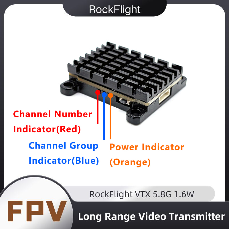 RockFlight TX663 VTX 5.8G 48CH - Drone Rc Racing 评论和价格