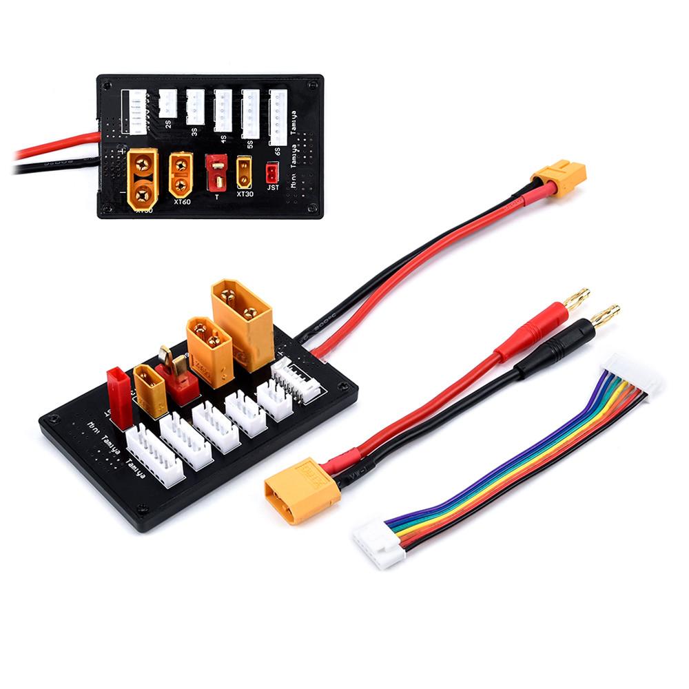 HOBBYMATE XT30 XT60 XT90 JST T - Lipo Parallel Charging Board 评论和价格
