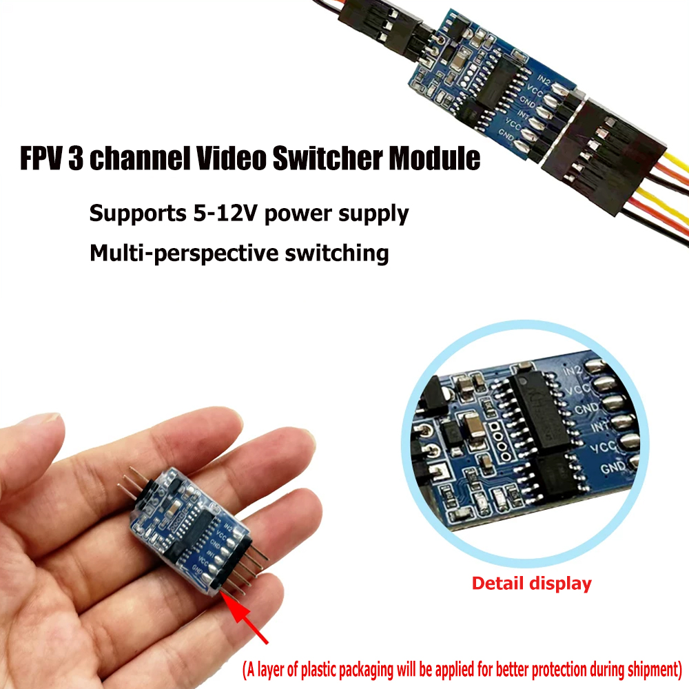 5.8G 3 Channel Video Switcher  - Drone Rc Battery 评论和价格