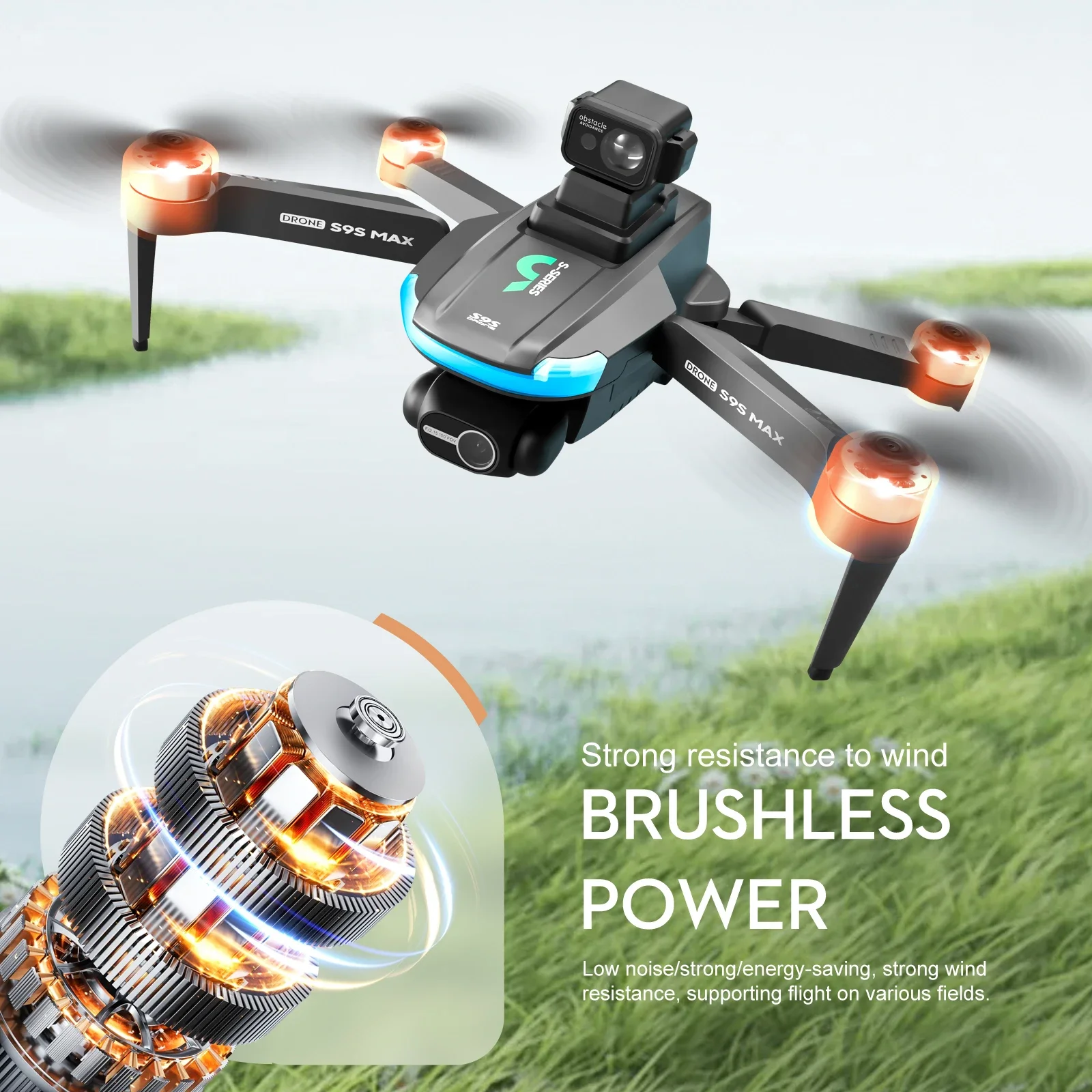 NEW S9S MAX MINI Drone 4K 2-Ax - Drone Rc Ufo 评论和价格
