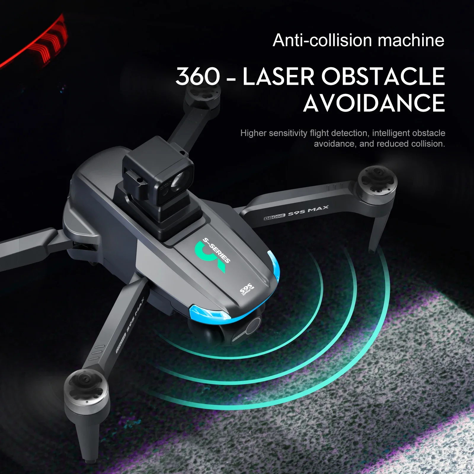 NEW S9S MAX MINI Drone 4K 2-Ax - Drone Rc Ufo 评论和价格