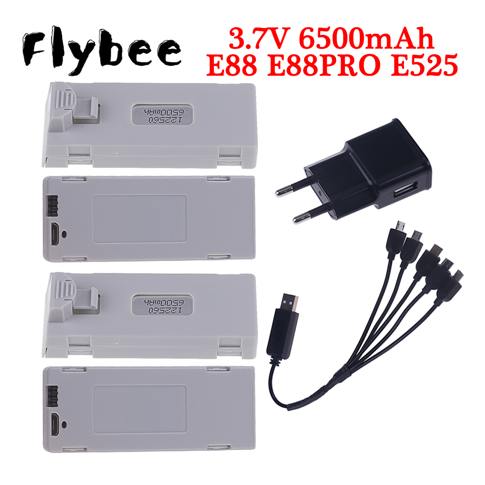 Original E88 Battery 3.7V 6500 - Drone Lipo Battery 评论和价格
