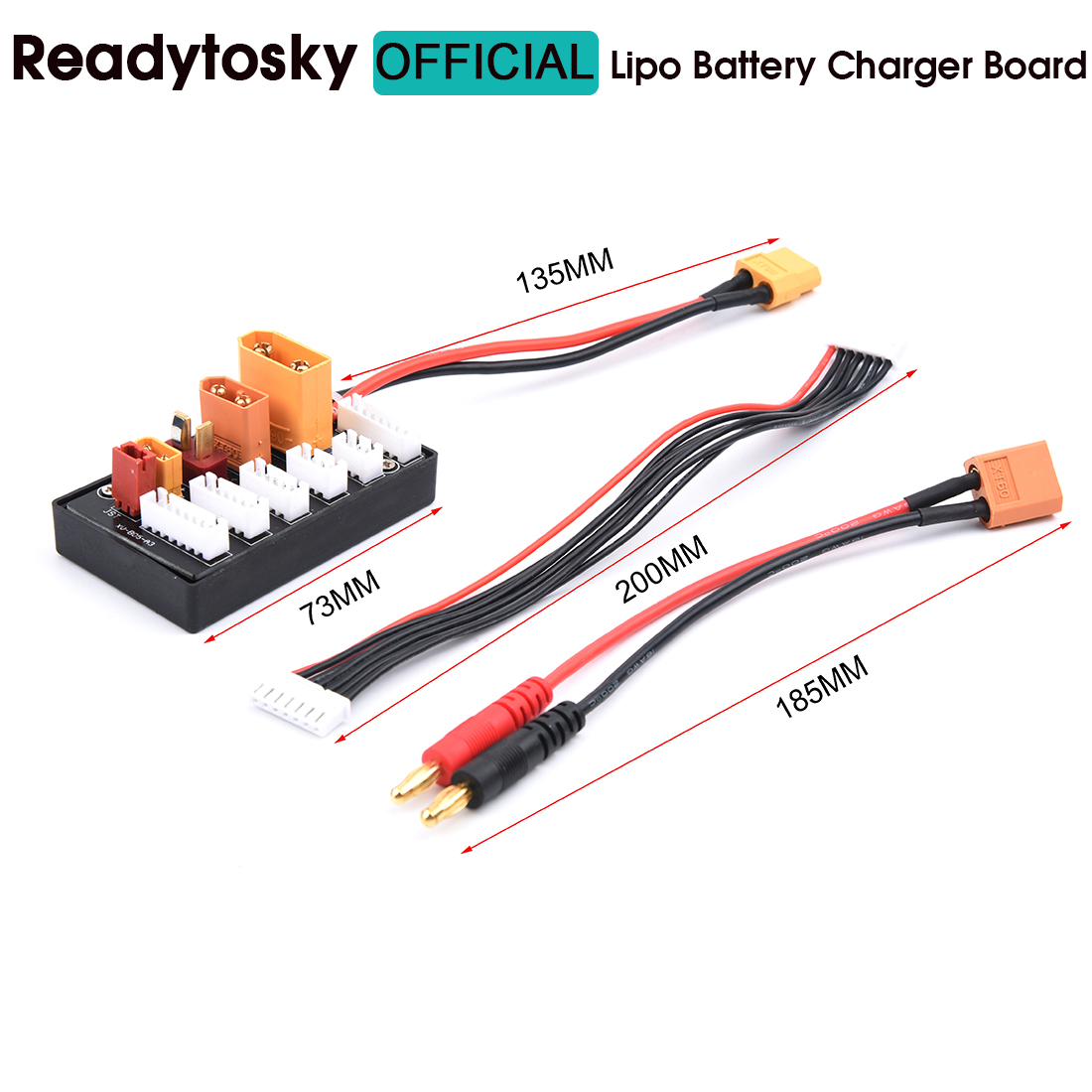 2-6S XT30 XT60 XT90 JST T Conn - Lipo Parallel Charging Board 评论和价格