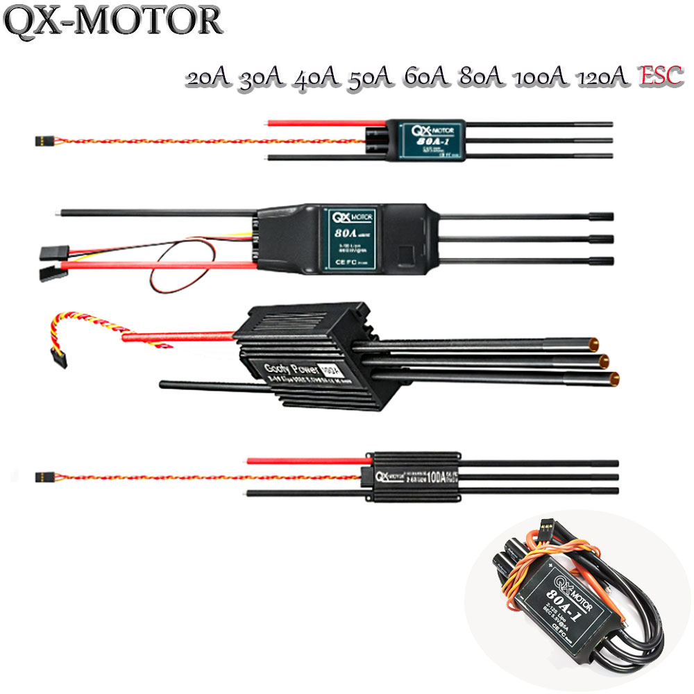 20A-120A Brushless ESC Speed C - Drone Rc Parts 评论和价格