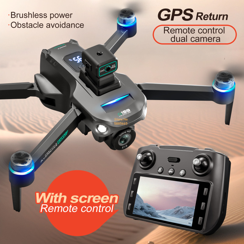8K Dual Camera 5G WIFI FPV Rem - Drone Rc Helicopter With Camera 评论和价格