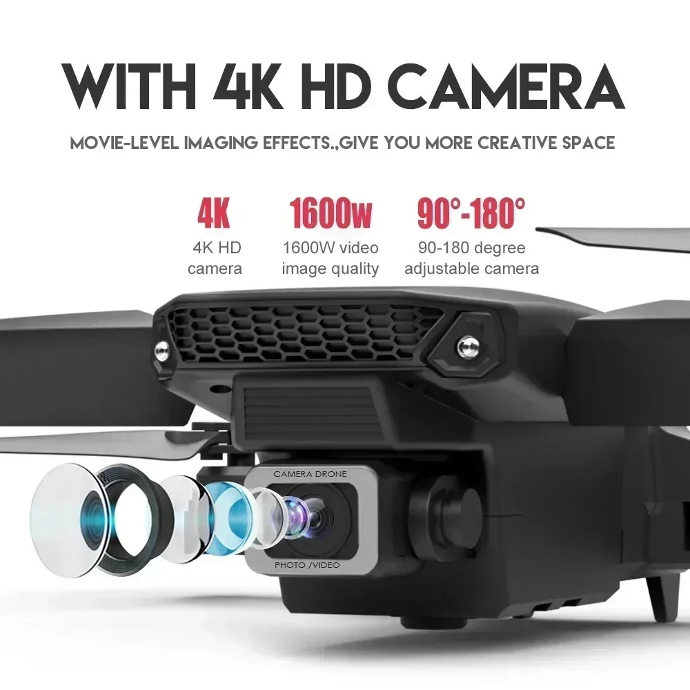 E88 Pro WIFI FPV Drone Wide An - Drone Rc Explorer 评论和价格