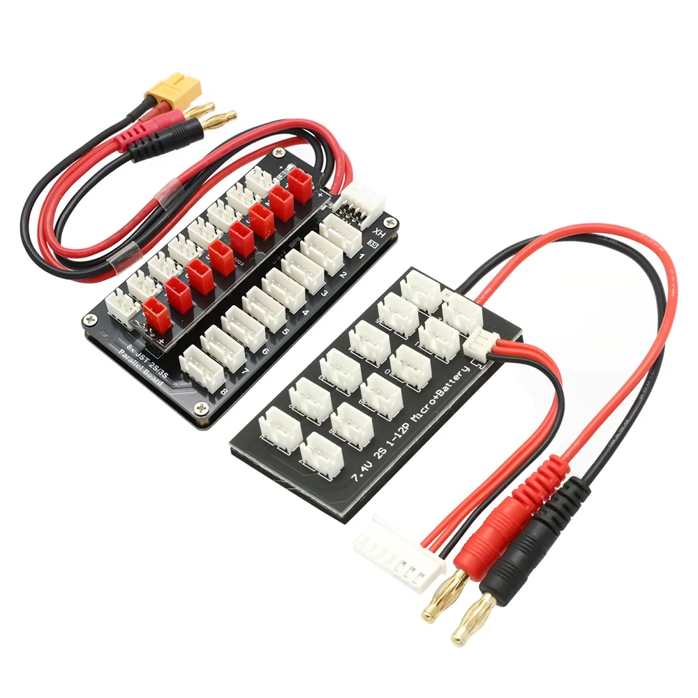 Rc 2-6S 2-8S T / XT60 / XT90 / - Lipo Parallel Charging Board 评论和价格