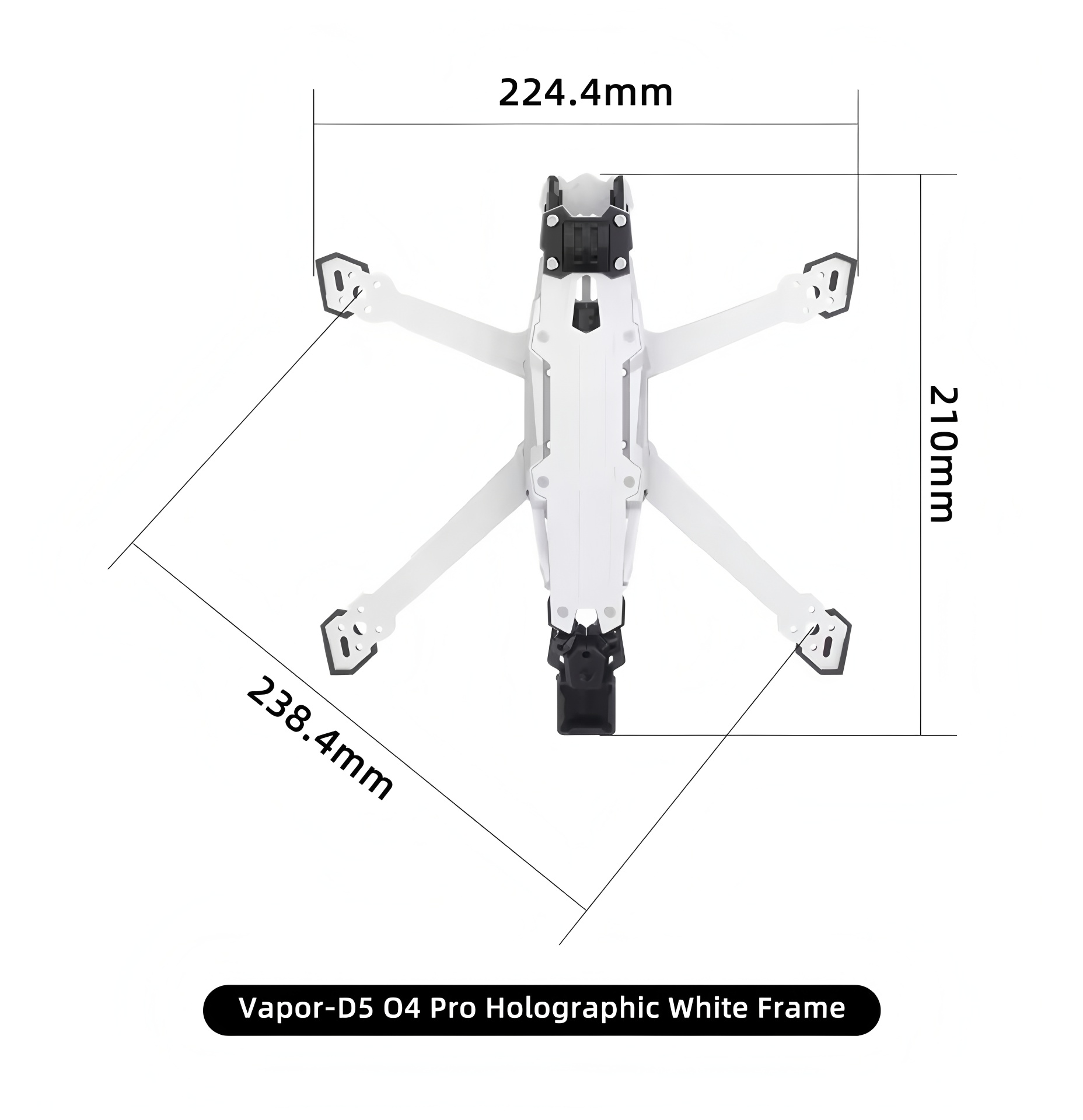 GEPRC Vapor D5/x5/x6 O4 Pro Fr - Quadcopter Frame 评论和价格
