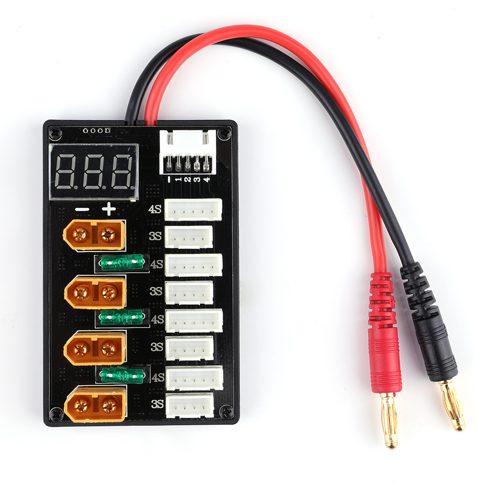 XT60 Plug 3S 4S Lipo Battery P - Lipo Parallel Charging Board 评论和价格