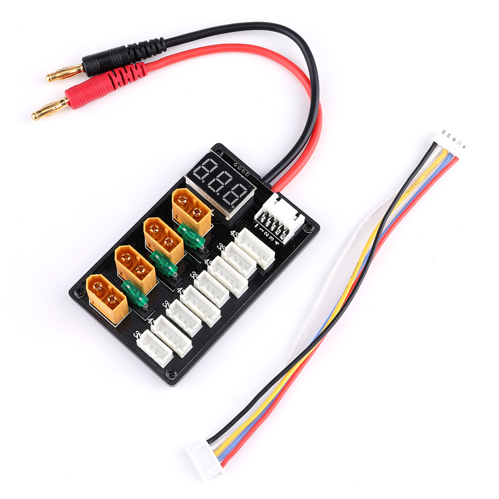 XT60 Plug 3S 4S Lipo Battery P - Lipo Parallel Charging Board 评论和价格
