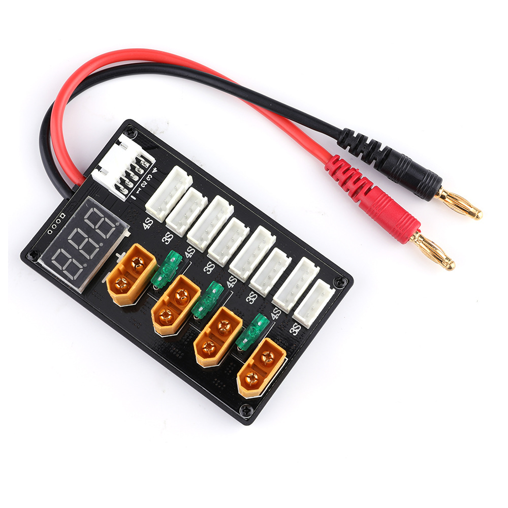 XT60 Plug 3S 4S Lipo Battery P - Lipo Parallel Charging Board 评论和价格