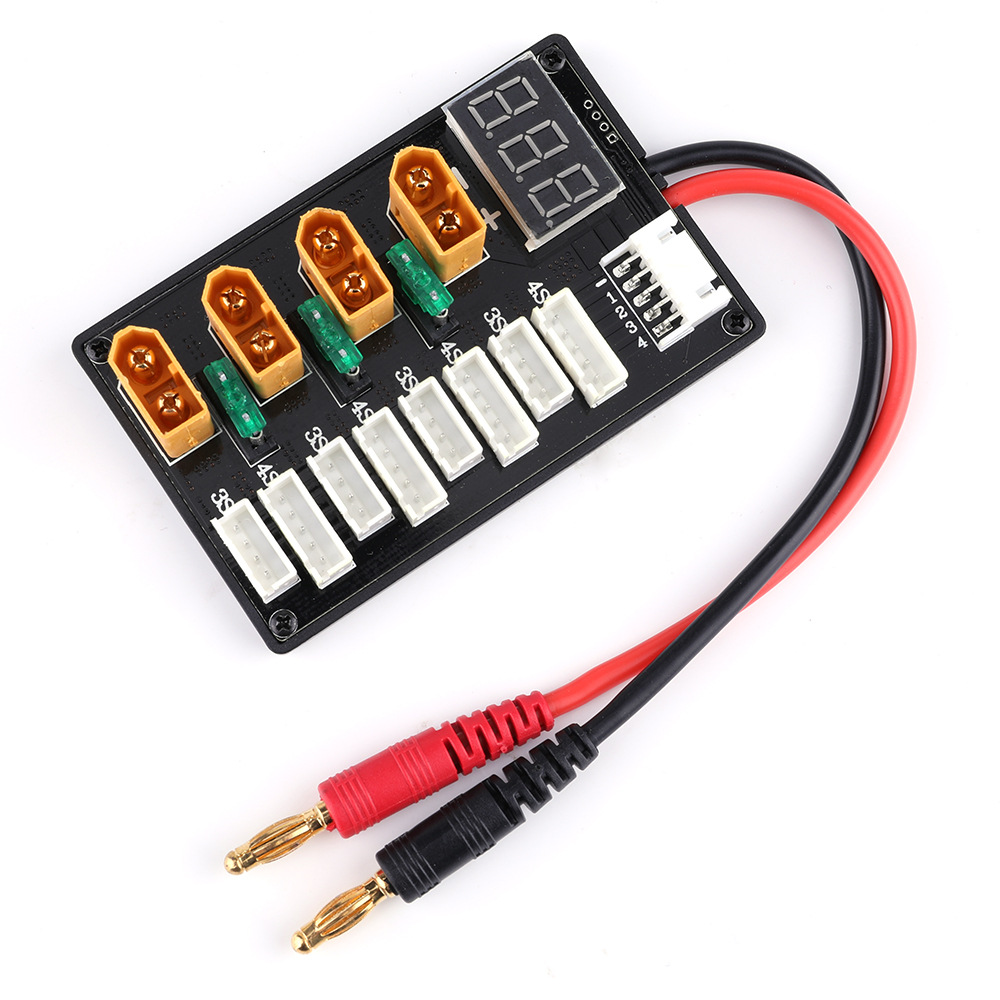 XT60 Plug 3S 4S Lipo Battery P - Lipo Parallel Charging Board 评论和价格
