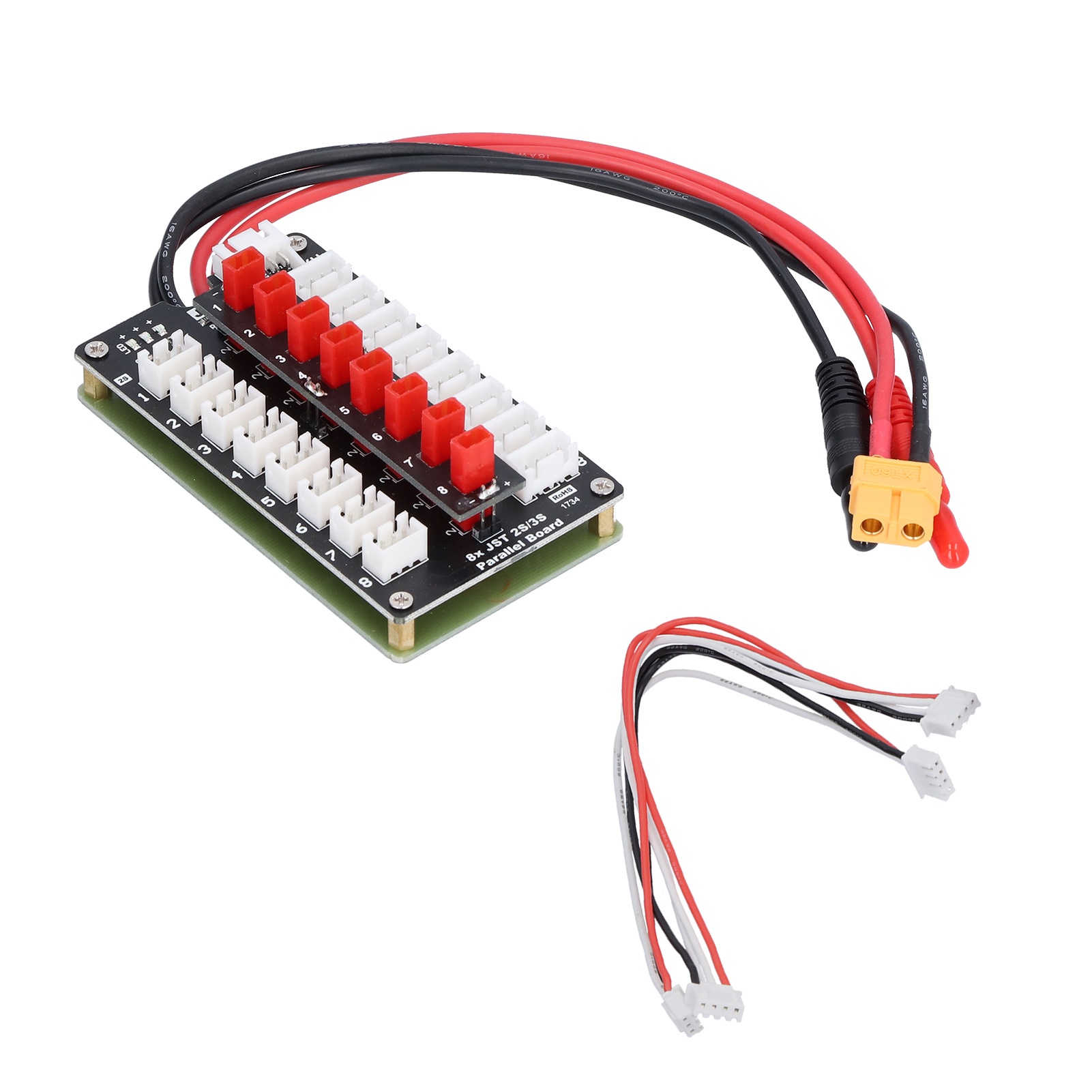 LiPo Charging Board JST Plug X - Lipo Parallel Charging Board 评论和价格