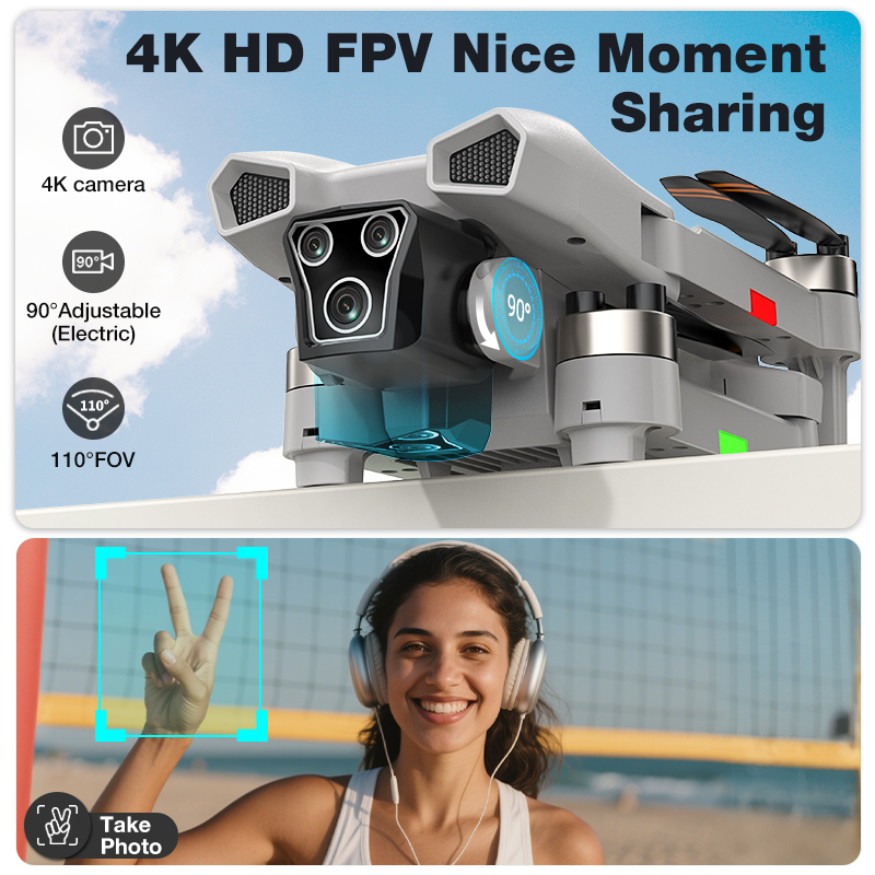 NEW Hot L017 Pro Drone Brushle - Drone Rc Explorer 评论和价格