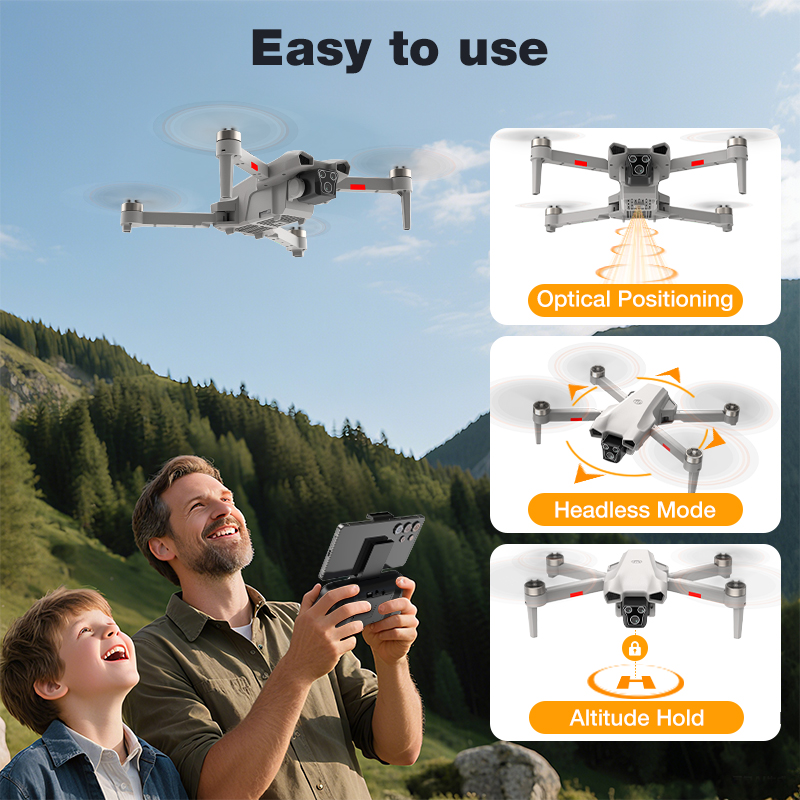 NEW Hot L017 Pro Drone Brushle - Drone Rc Explorer 评论和价格