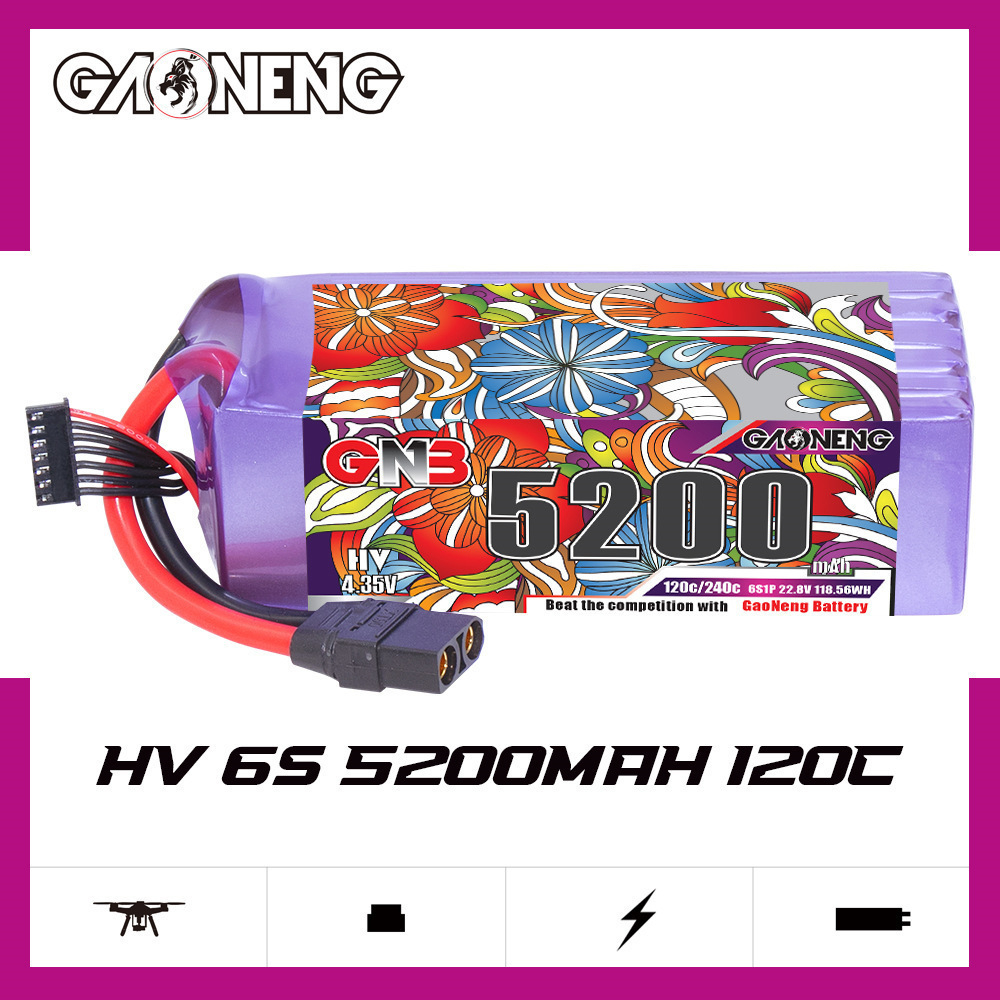 GNB Lipo Battery 6S 22.8V 3000 - Drone Lipo Battery 评论和价格