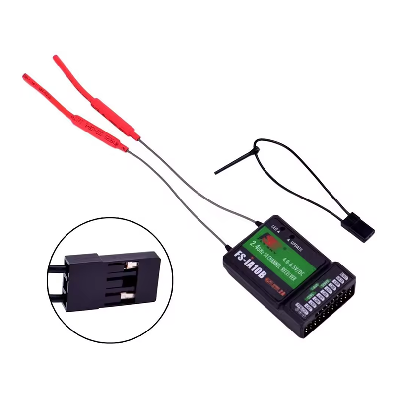 Flysky FS-iA10B 2.4G 10 Channe - Drone Rc Battery 评论和价格