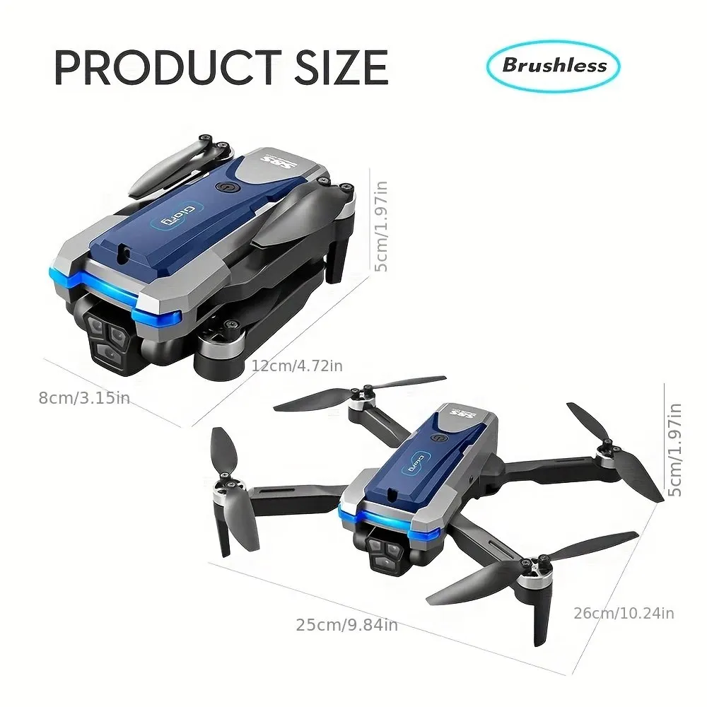 S8S GPS Drone 5G Wifi 8K HD Du - Drone Rc Explorer 评论和价格
